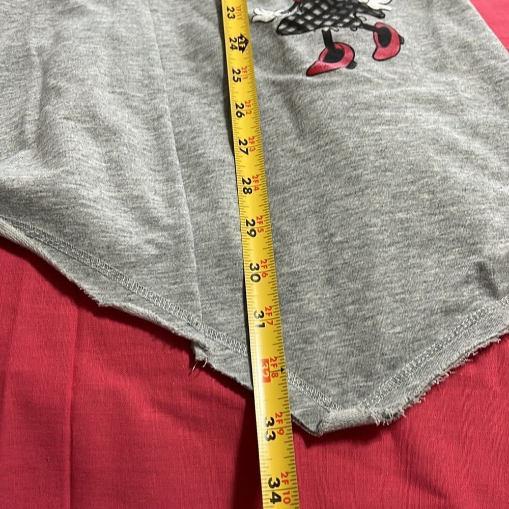 DISNEY PARKS Minnie Mouse zip hoodie.  Great with gingham accents. XXL - Picture 6 of 8